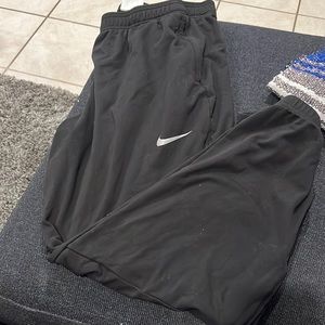 Nike joggers. Half zip bottoms